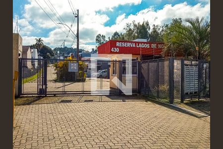 Fachada do condomínio de casa de condomínio à venda com 3 quartos, 111m² em Chapéu do Sol, Porto Alegre