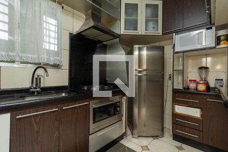 Cozinha de casa de condomínio à venda com 3 quartos, 84m² em Jardim Matarazzo, São Paulo