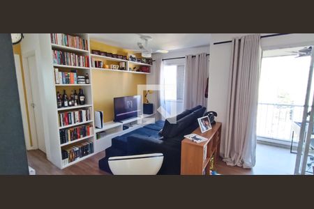 Sala de apartamento à venda com 2 quartos, 68m² em Parque Reboucas, São Paulo