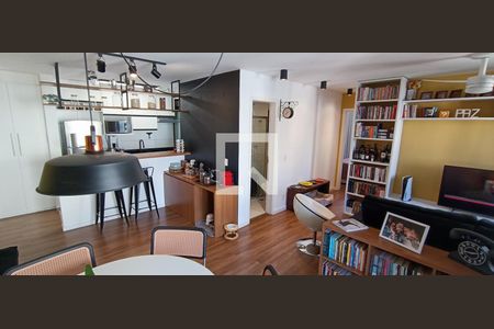 Sala de apartamento à venda com 2 quartos, 68m² em Parque Reboucas, São Paulo