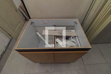 Cozinha de kitnet/studio para alugar com 1 quarto, 40m² em República, São Paulo