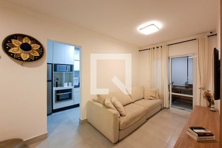 Sala de apartamento para alugar com 3 quartos, 98m² em Aviação, Praia Grande