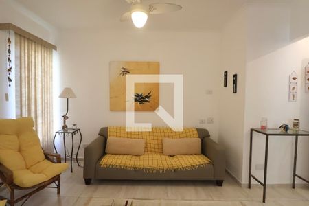 Sala de apartamento para alugar com 3 quartos, 86m² em Tortuga, Guarujá