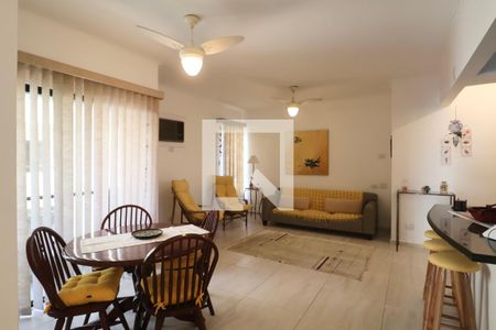 Sala de apartamento para alugar com 3 quartos, 86m² em Tortuga, Guarujá