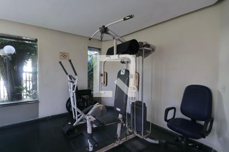 Área comum - Academia de apartamento para alugar com 3 quartos, 86m² em Tortuga, Guarujá