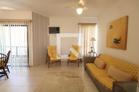 Sala de apartamento para alugar com 3 quartos, 86m² em Tortuga, Guarujá