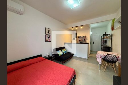 Sala/quarto de apartamento para alugar com 1 quarto, 27m² em Copacabana, Rio de Janeiro