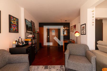 Sala de apartamento à venda com 2 quartos, 92m² em Indianópolis, São Paulo