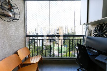 Varanda de apartamento à venda com 3 quartos, 63m² em Jardim Monte Kemel, São Paulo