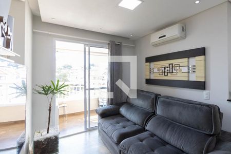Sala de apartamento à venda com 2 quartos, 56m² em Vila Caraguata, São Paulo