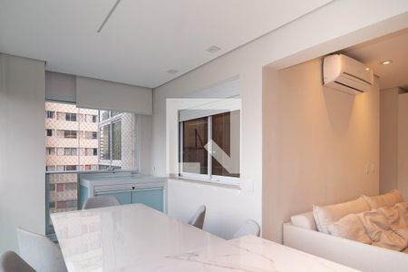 Varanda da Sala de apartamento à venda com 2 quartos, 65m² em Bela Vista, São Paulo