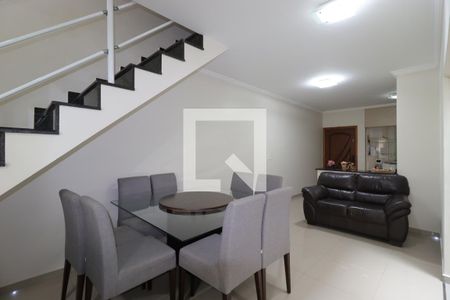 Sala de Jantar de apartamento à venda com 4 quartos, 200m² em Vila Valparaíso, Santo André