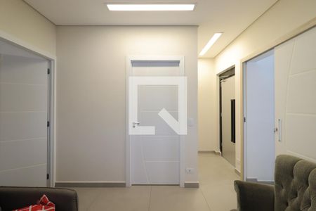 Sala de TV de apartamento à venda com 4 quartos, 200m² em Vila Valparaíso, Santo André