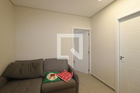Sala de TV de apartamento à venda com 4 quartos, 200m² em Vila Valparaíso, Santo André