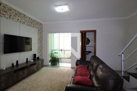 Sala de Estar de apartamento à venda com 4 quartos, 200m² em Vila Valparaíso, Santo André