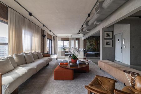 Sala de apartamento à venda com 3 quartos, 267m² em Vila Nova Conceição, São Paulo