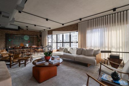 Sala de apartamento à venda com 3 quartos, 267m² em Vila Nova Conceição, São Paulo