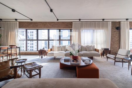 Sala de apartamento à venda com 3 quartos, 267m² em Vila Nova Conceição, São Paulo