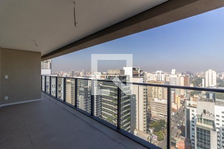 Varanda de apartamento à venda com 3 quartos, 155m² em Jardim Paulista, São Paulo