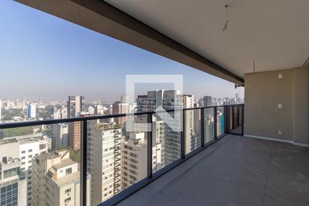 Varanda de apartamento à venda com 3 quartos, 155m² em Jardim Paulista, São Paulo