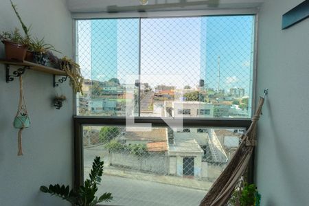 Varanda da Sala de apartamento à venda com 2 quartos, 106m² em João Pinheiro, Belo Horizonte