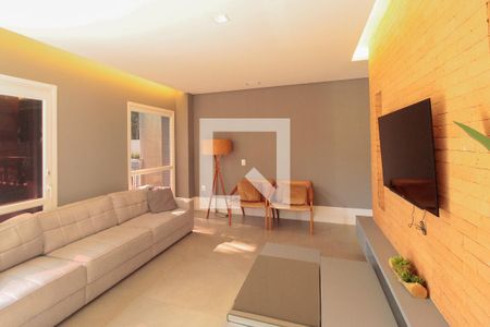 Área comum - Salão de festas de apartamento à venda com 2 quartos, 77m² em Navegantes, Porto Alegre