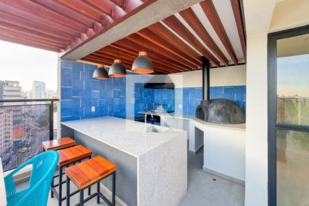 Churrasqueira de kitnet/studio para alugar com 1 quarto, 24m² em Vila Mariana, São Paulo