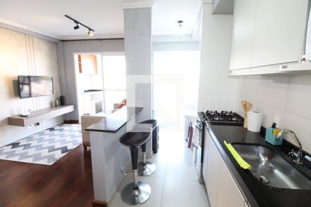 Cozinha de apartamento para alugar com 2 quartos, 68m² em Jardim Augusta, São José dos Campos