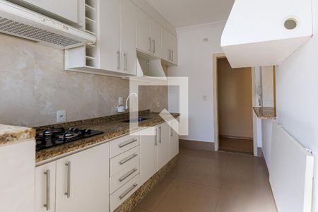 Cozinha de apartamento para alugar com 2 quartos, 63m² em Jardim Alice, Indaiatuba