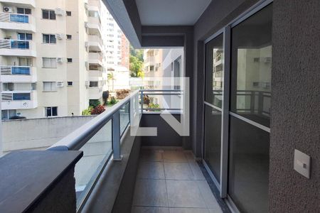 Varanda da Sala de apartamento à venda com 1 quarto, 34m² em Santa Rosa, Niterói