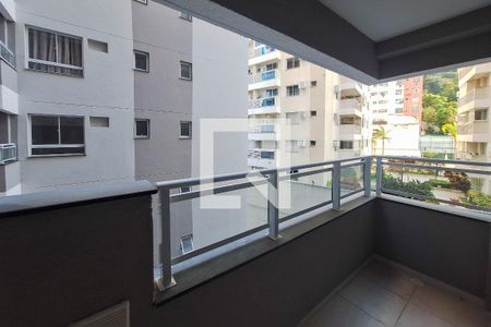 Varanda da Sala de apartamento à venda com 1 quarto, 34m² em Santa Rosa, Niterói