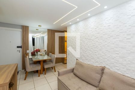 Sala de apartamento à venda com 2 quartos, 51m² em Buritis, Belo Horizonte