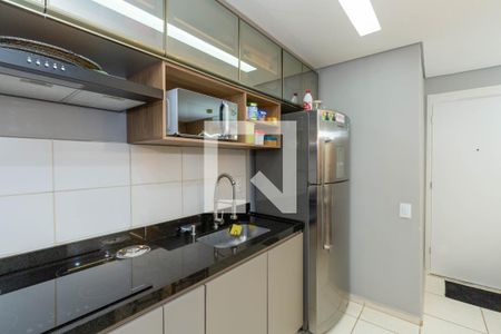 Cozinha de apartamento à venda com 2 quartos, 51m² em Buritis, Belo Horizonte