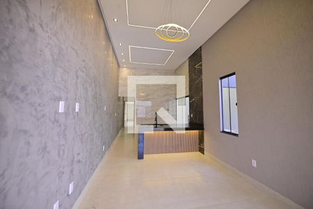 Sala de casa para alugar com 2 quartos, 150m² em Jardim Curitiba, Goiânia