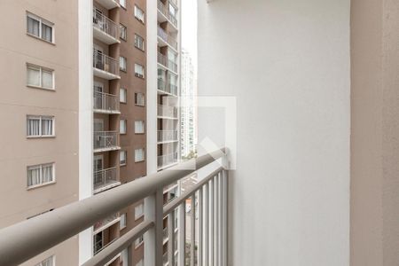 Sacada/Sala de apartamento à venda com 1 quarto, 27m² em Jardim Caravelas, São Paulo