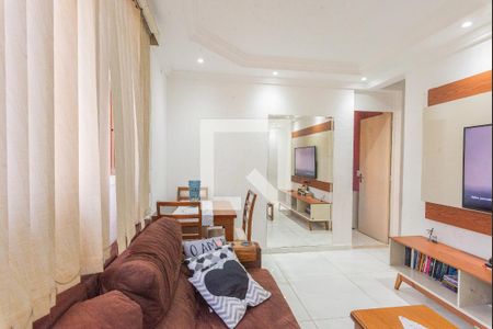 Sala de apartamento à venda com 2 quartos, 57m² em Parque Residencial Vila União, Campinas