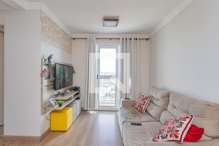 Sala de apartamento à venda com 2 quartos, 50m² em Taboão, São Paulo