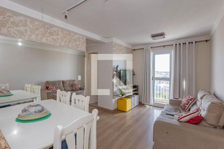 Sala de apartamento à venda com 2 quartos, 50m² em Taboão, São Paulo