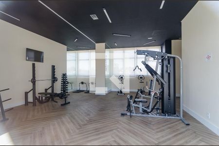 Área comum - Academia de apartamento à venda com 1 quarto, 34m² em Vila Paulista, São Paulo