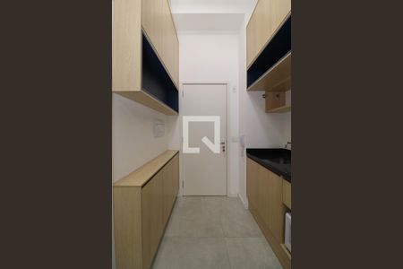 Cozinha de kitnet/studio para alugar com 1 quarto, 24m² em Pinheiros, São Paulo