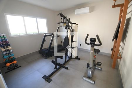 Área comum - Academia de casa de condomínio à venda com 3 quartos, 200m² em Parque Taquaral, Campinas