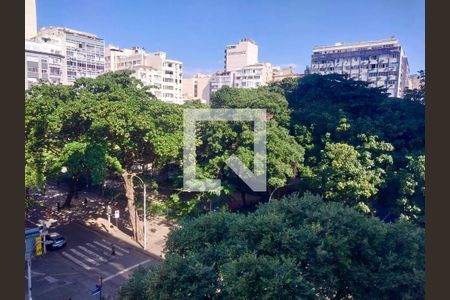 Vista da Sala de apartamento à venda com 1 quarto, 50m² em Copacabana, Rio de Janeiro