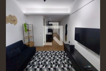 Sala de apartamento à venda com 1 quarto, 50m² em Copacabana, Rio de Janeiro