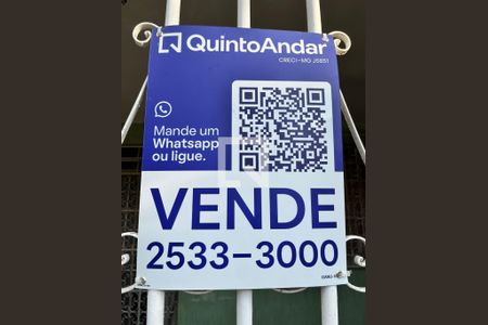 Placa de casa à venda com 3 quartos, 450m² em Caiçaras, Belo Horizonte