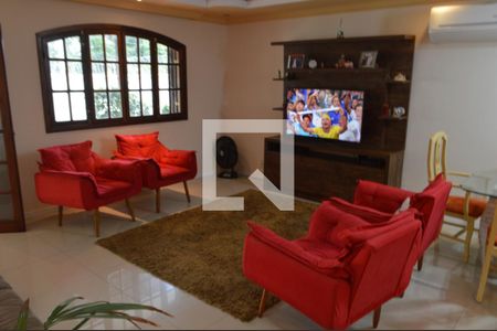 Sala de casa à venda com 3 quartos, 219m² em Curicica, Rio de Janeiro