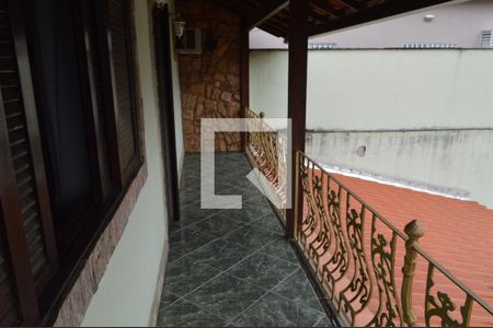 Varanda da Suíte 1 de casa à venda com 3 quartos, 219m² em Curicica, Rio de Janeiro