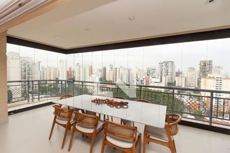 Varanda da Sala de apartamento à venda com 3 quartos, 275m² em Itaim Bibi, São Paulo