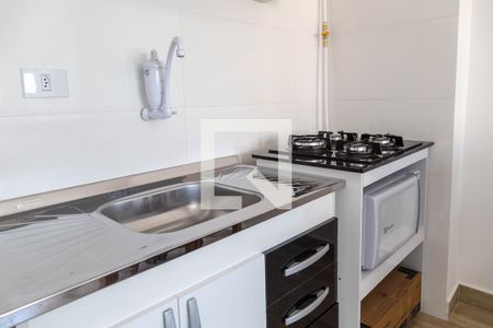 Cozinha de apartamento para alugar com 1 quarto, 35m² em Centro, Guarulhos