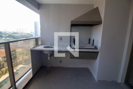 Varanda Gourmet - Churrasqueira de apartamento à venda com 3 quartos, 136m² em Campo Belo, São Paulo