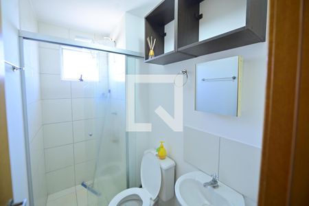 Banheiro de apartamento para alugar com 2 quartos, 40m² em Setor Perim, Goiânia